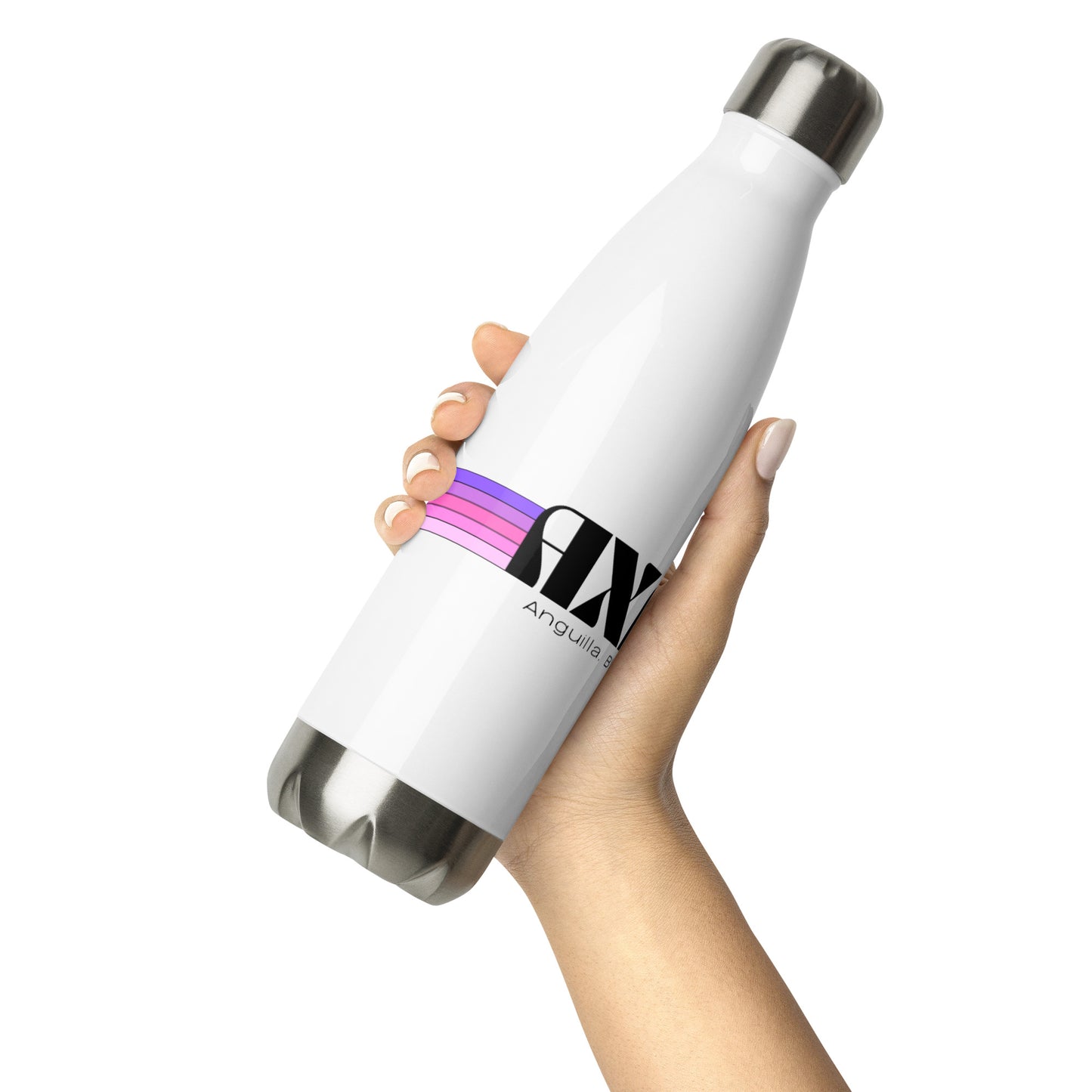 Pink AXA Water Bottle